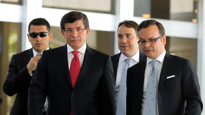 Turkish Foreign Minister Ahmet Davutoglu